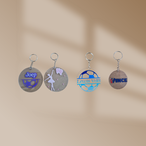 Gepersonaliseerde sleutelhanger